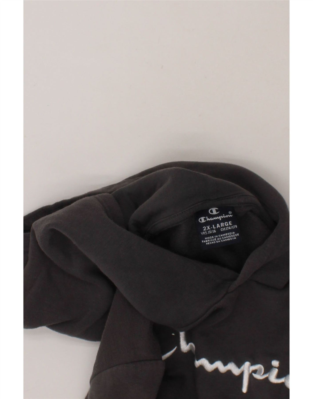 Boys Graphic Hoodie Jumper 15-16 Years 2XL Vintage Champion and Second-Hand Champion from Messina Hembry 