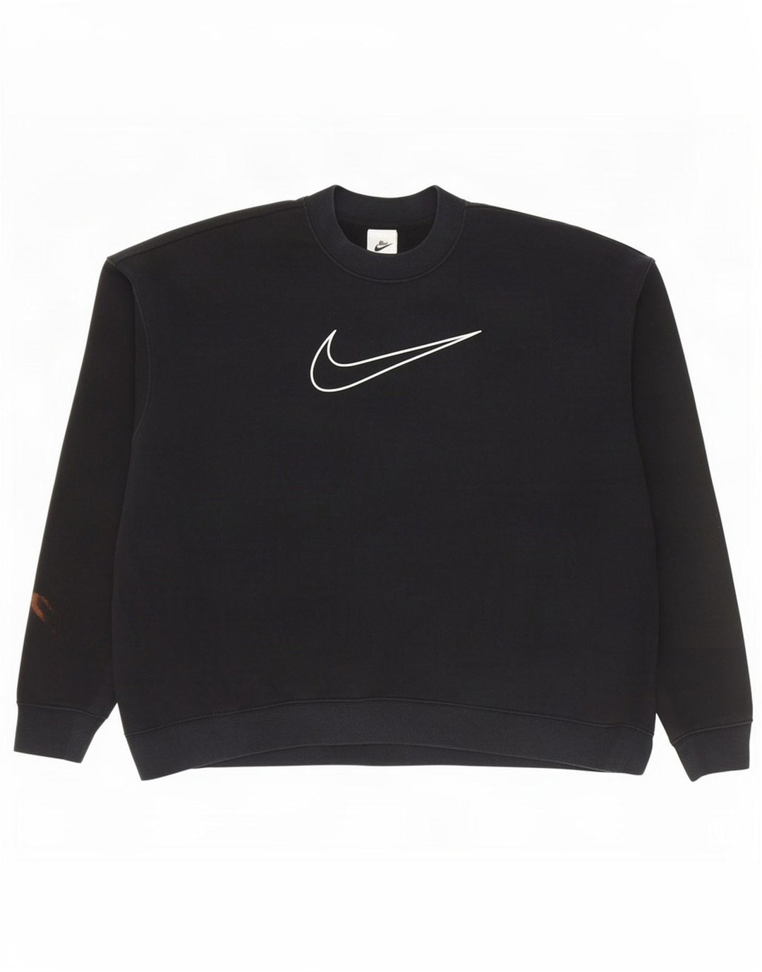 Nike Hombre Dri Fit Graphic Sudadera Jumper Grande Algodón Negro