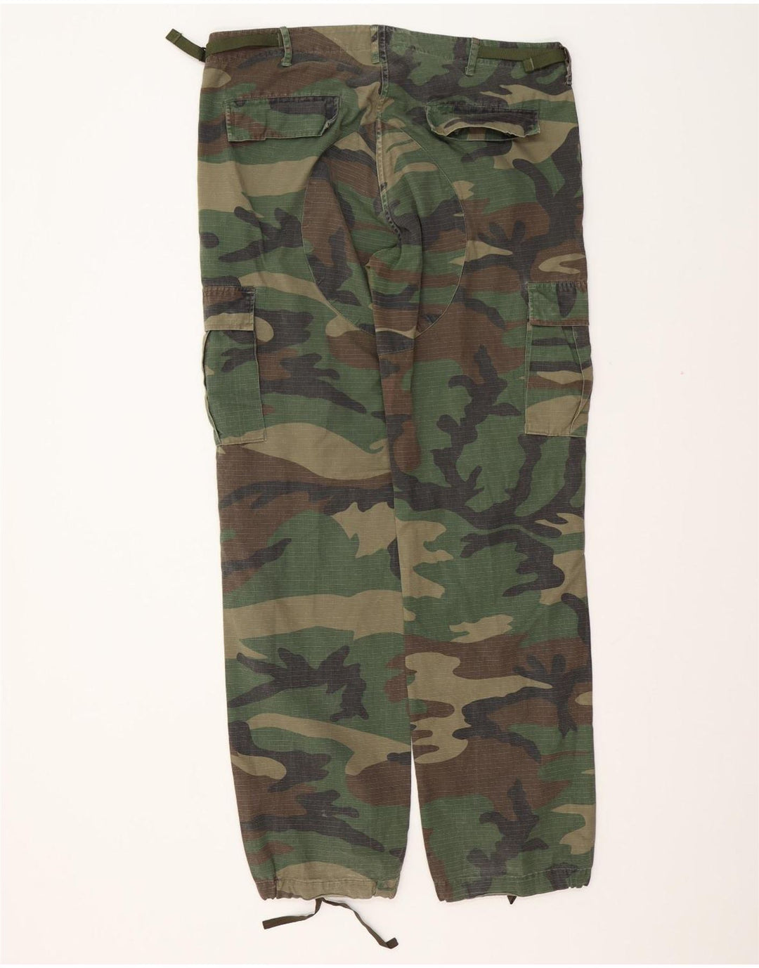 BARROW'S Pantalón cargo recto para hombre Grande W36 L34 Camuflaje caqui