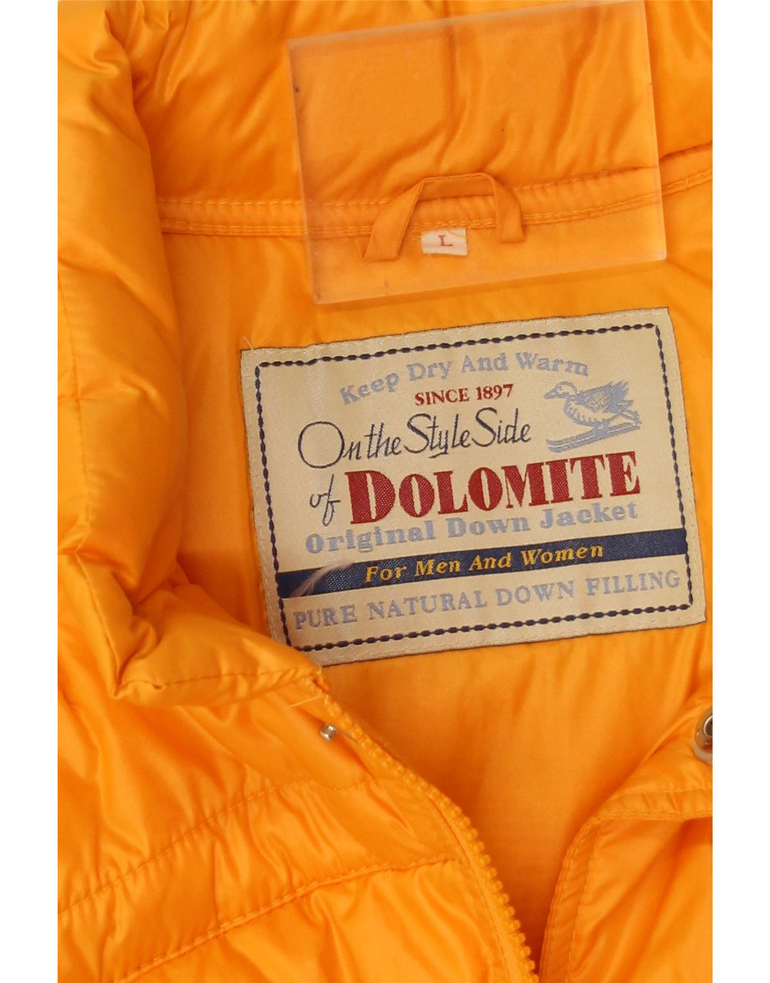 Dolomite Chaleco acolchado para hombre UK 40 Large Nylon naranja