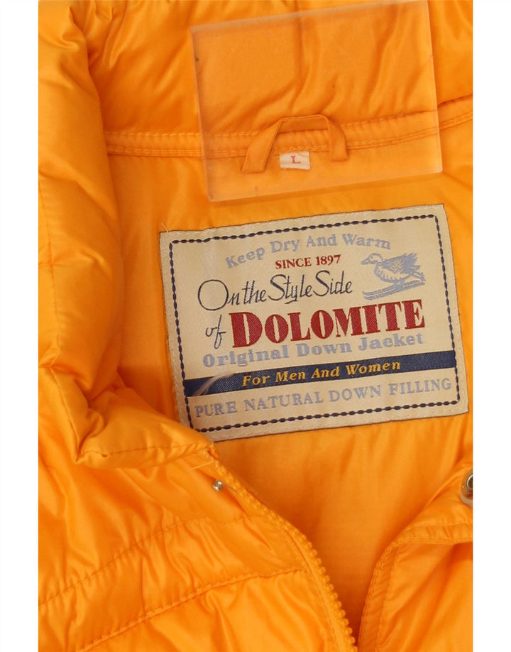 Dolomite Chaleco acolchado para hombre UK 40 Large Nylon naranja