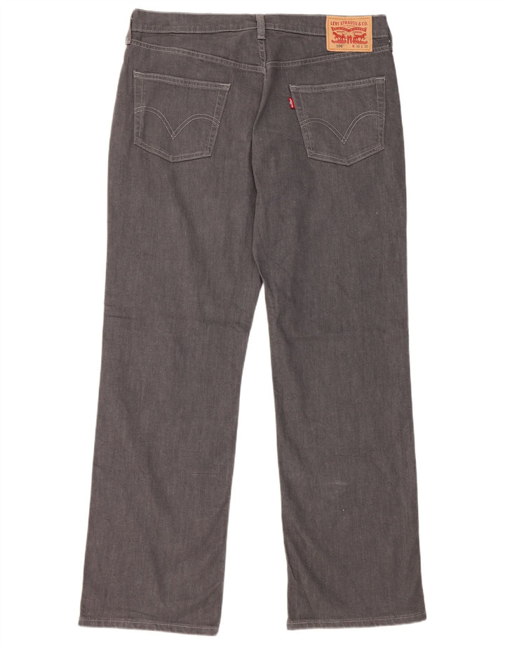 Levi's Vaqueros rectos 506 para hombre W36 L32 Algodón gris