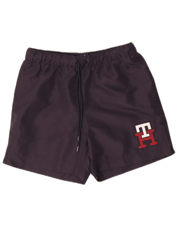 Tommy Hilfiger Shorts De Baño Gráficos Para Hombre Pequeño Azul Marino
