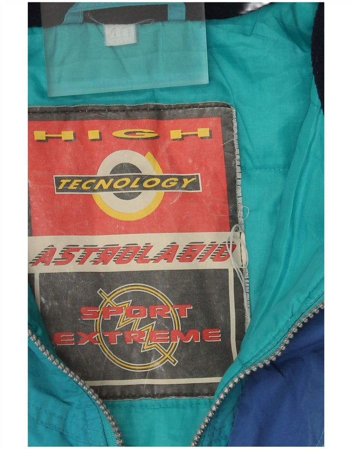 Astrolabio Chaqueta de esquí para hombre Reino Unido 40 Grande Azul Colorblock