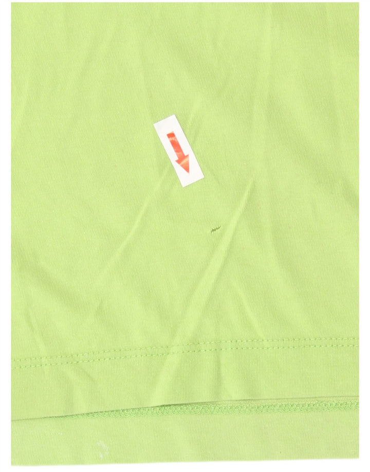Champion Camiseta Gráfica para Hombre Top Verde Medio