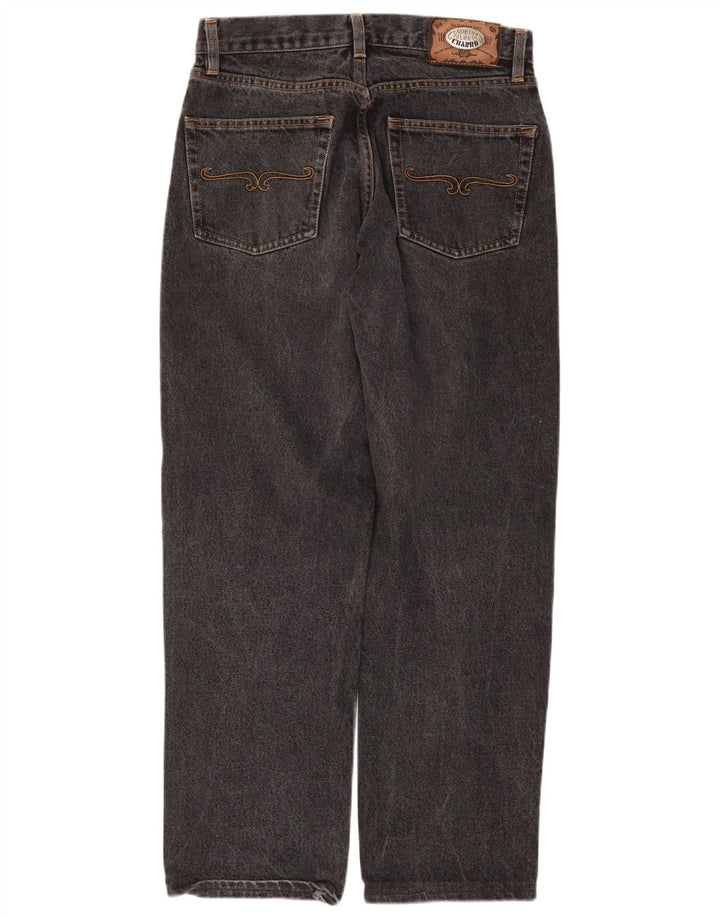 Vaqueros Charro Hombre Rectos W33 L29 Algodón Gris