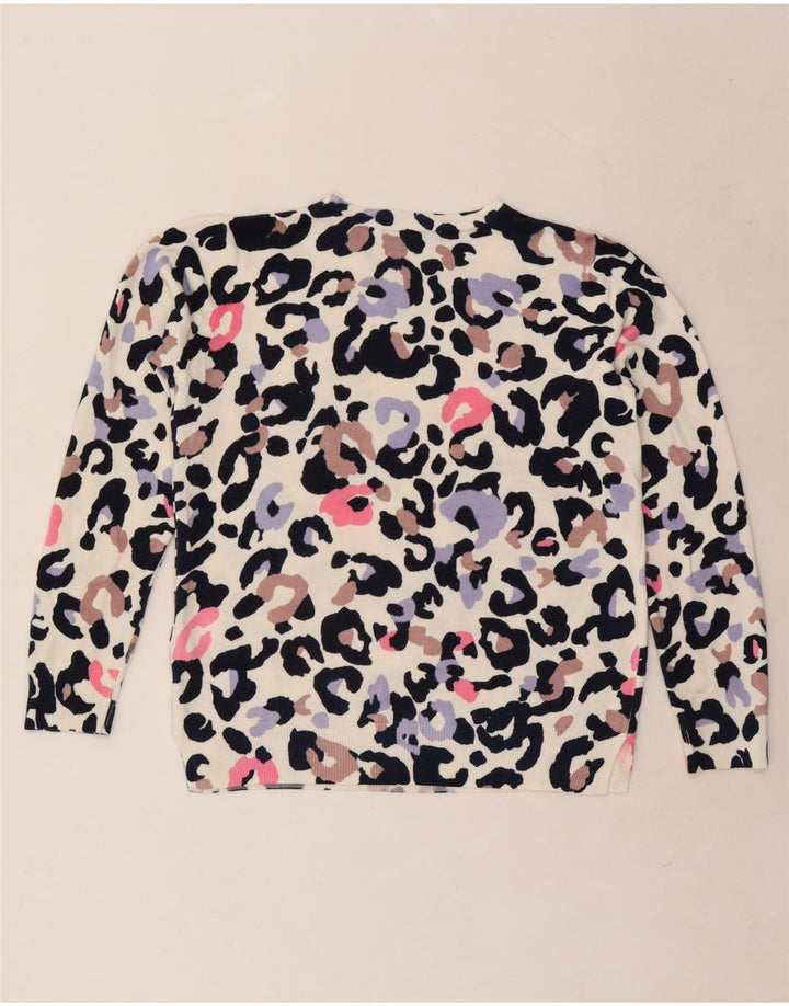 Marks & Spencer - Jersey de cuello redondo para mujer, talla 40, color beige medio