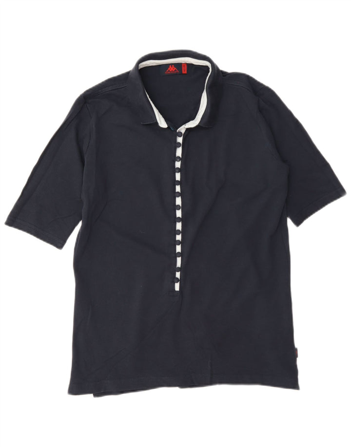 Kappa Polo para mujer UK 44 Medium Azul marino