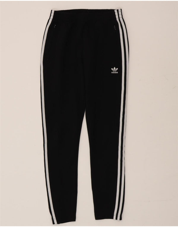 Adidas Pantalones de chándal para mujer UK 6 XS Negro Poliéster