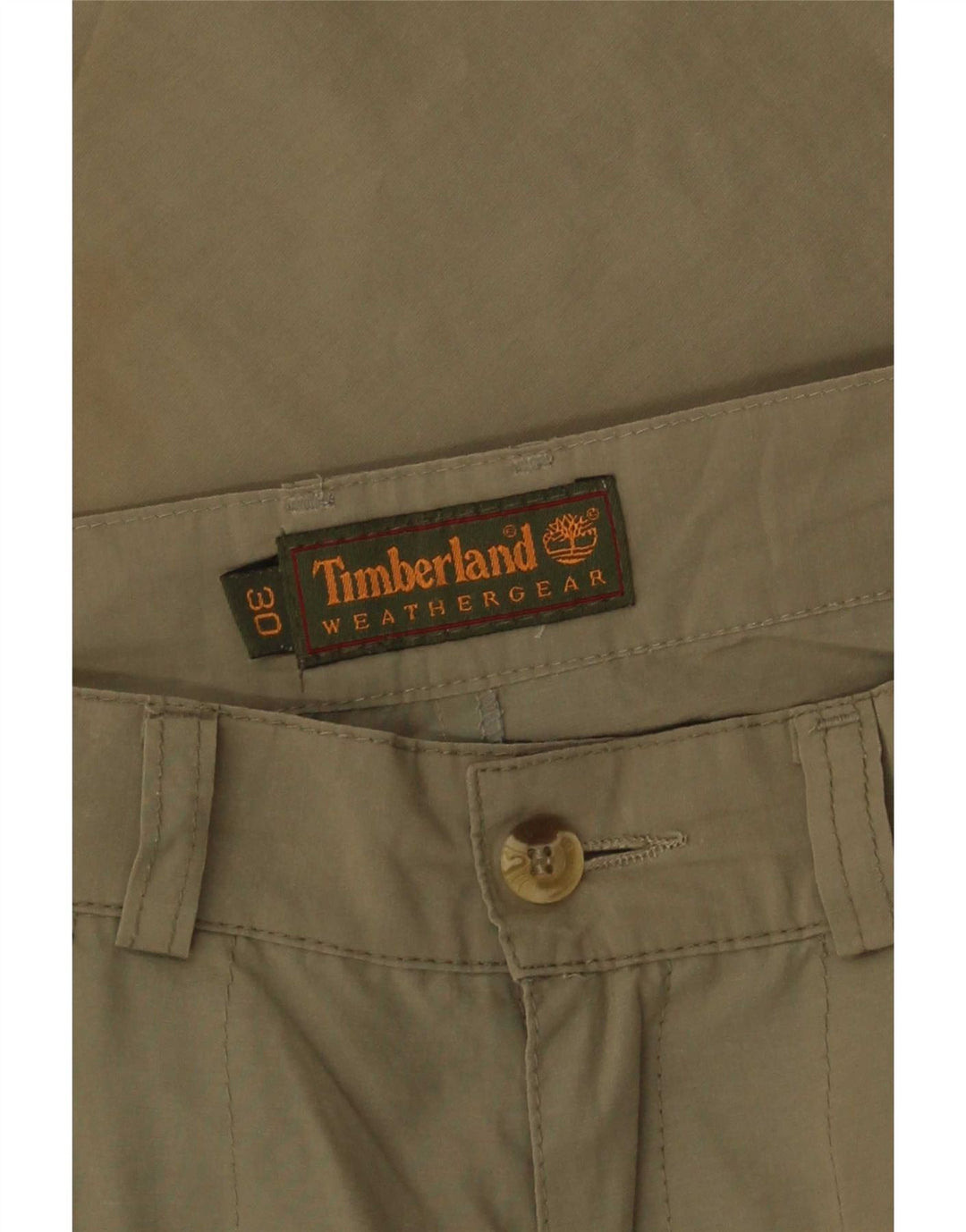 Timberland Pantalón Cargo Recto Hombre W30 L30 Caqui