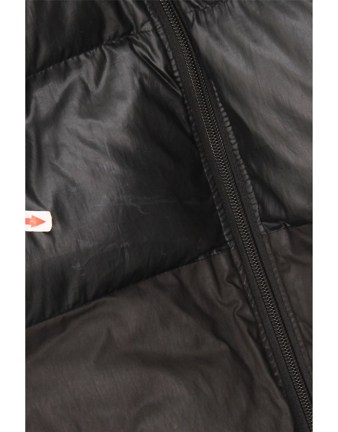 ADIDAS Chaqueta acolchada con capucha para mujer UK 46 Grande Poliéster color negro