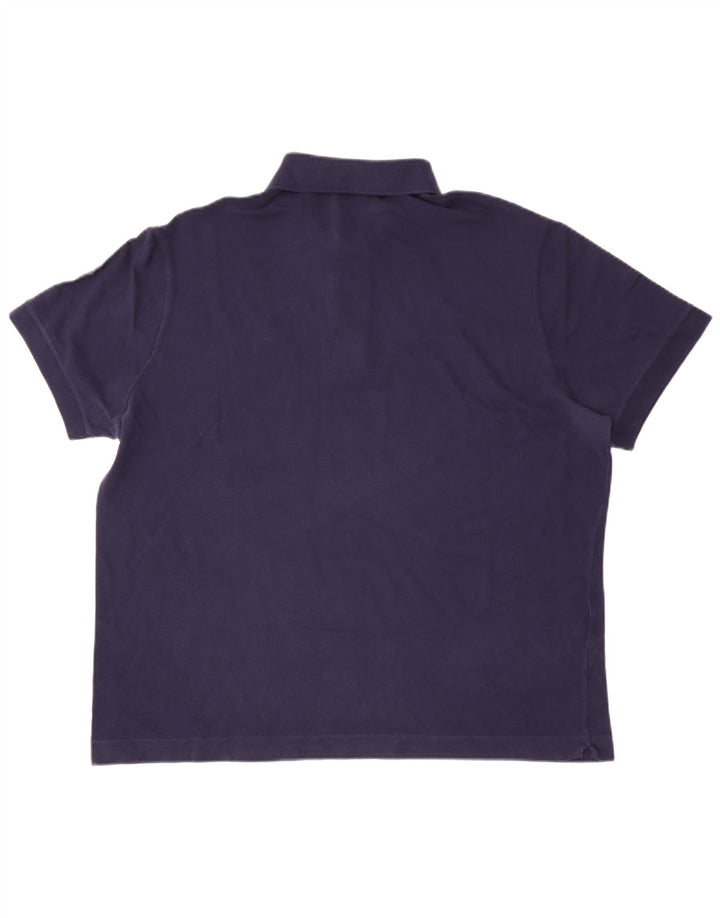 Polo Lacoste para hombre talla 7 2XL azul marino