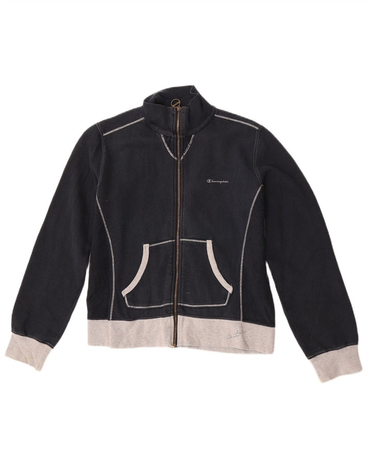 Champion Chaqueta de Chándal para Mujer UK 14 Medium Azul Marino