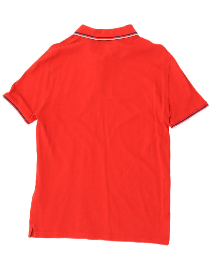 Champion Polo Hombre Pequeño Algodón Rojo