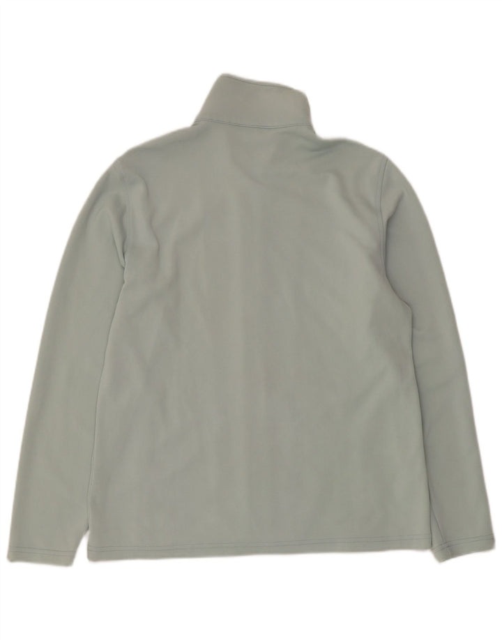 Asics - Chaqueta de chándal para mujer, talla 40, talla grande, poliamida azul