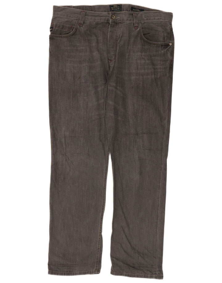 Vaqueros rectos para hombre White Stuff W38 L32 Algodón gris