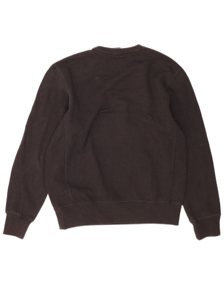 REEBOK Hombre Sudadera Jumper Medium Negro Algodón