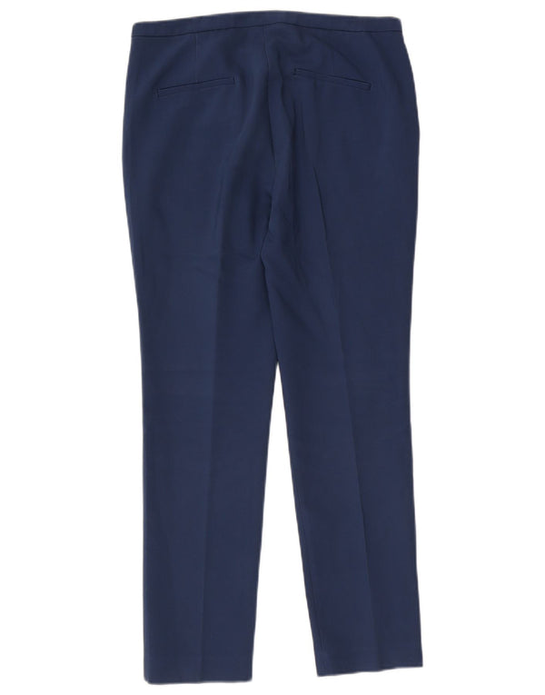 Zara Mujer Pantalón Chino Slim Grande W30 L27 Azul
