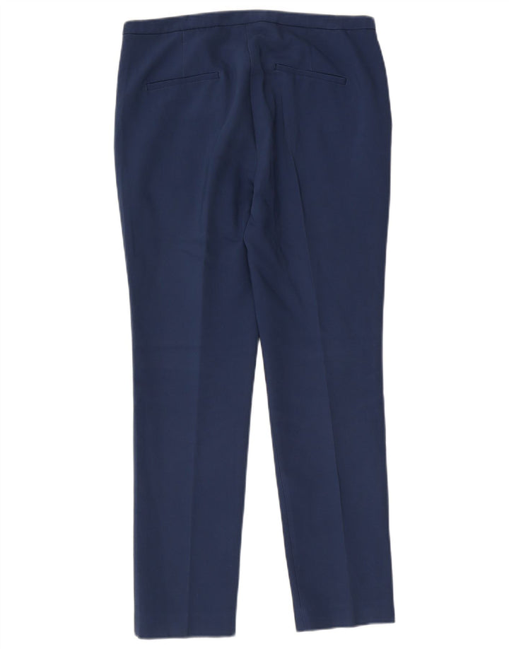 Zara Mujer Pantalón Chino Slim Grande W30 L27 Azul