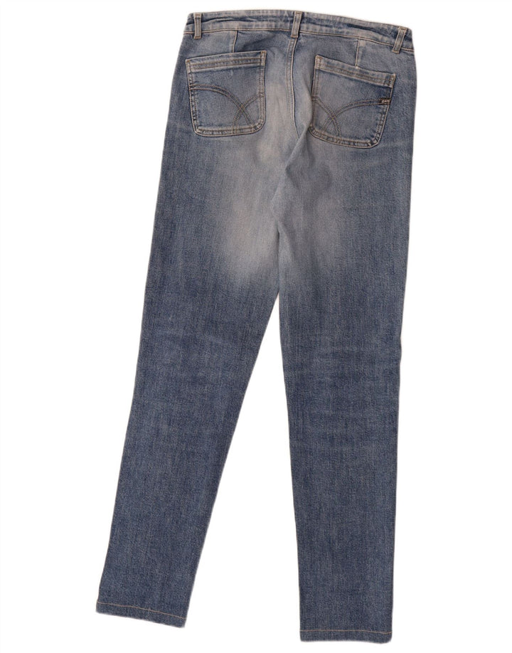 Vaqueros Slim Mujer Gas W30 L30 Algodón Azul