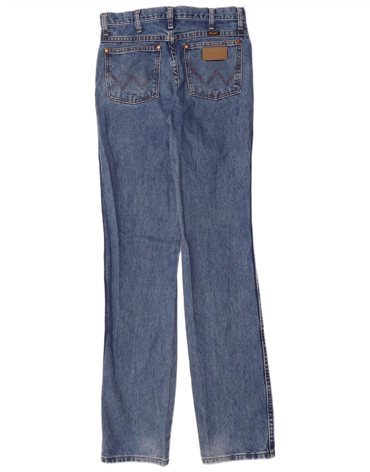 Vaqueros Wrangler Mujer Rectos W29 L36 Algodón Azul