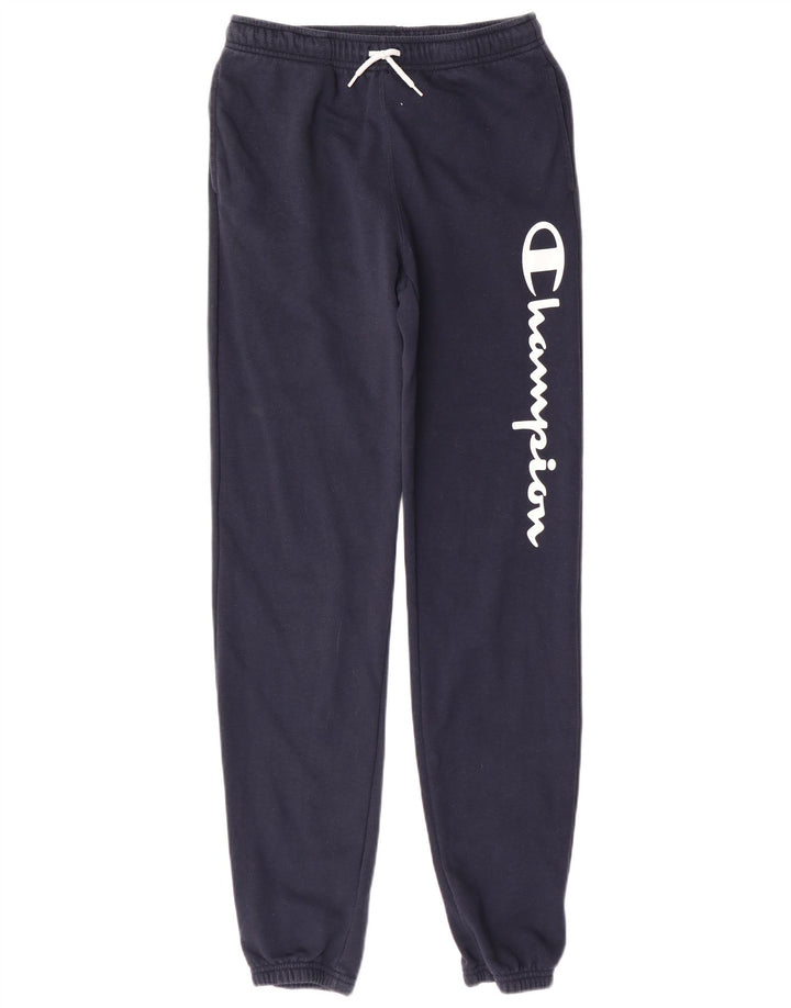 CHAMPION Pantalones de chándal con estampado gráfico para niño Joggers 13-14 años Azul marino