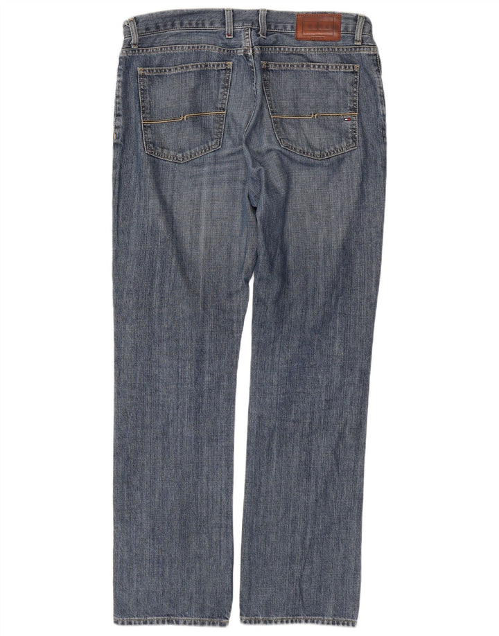 TOMMY HILFIGER Vaqueros rectos para hombre W33 L32 Algodón azul
