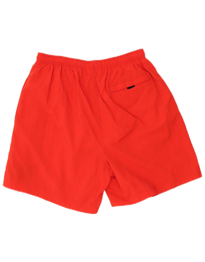 Pantalones cortos deportivos con estampado gráfico de nailon color rojo grande para hombre Nike