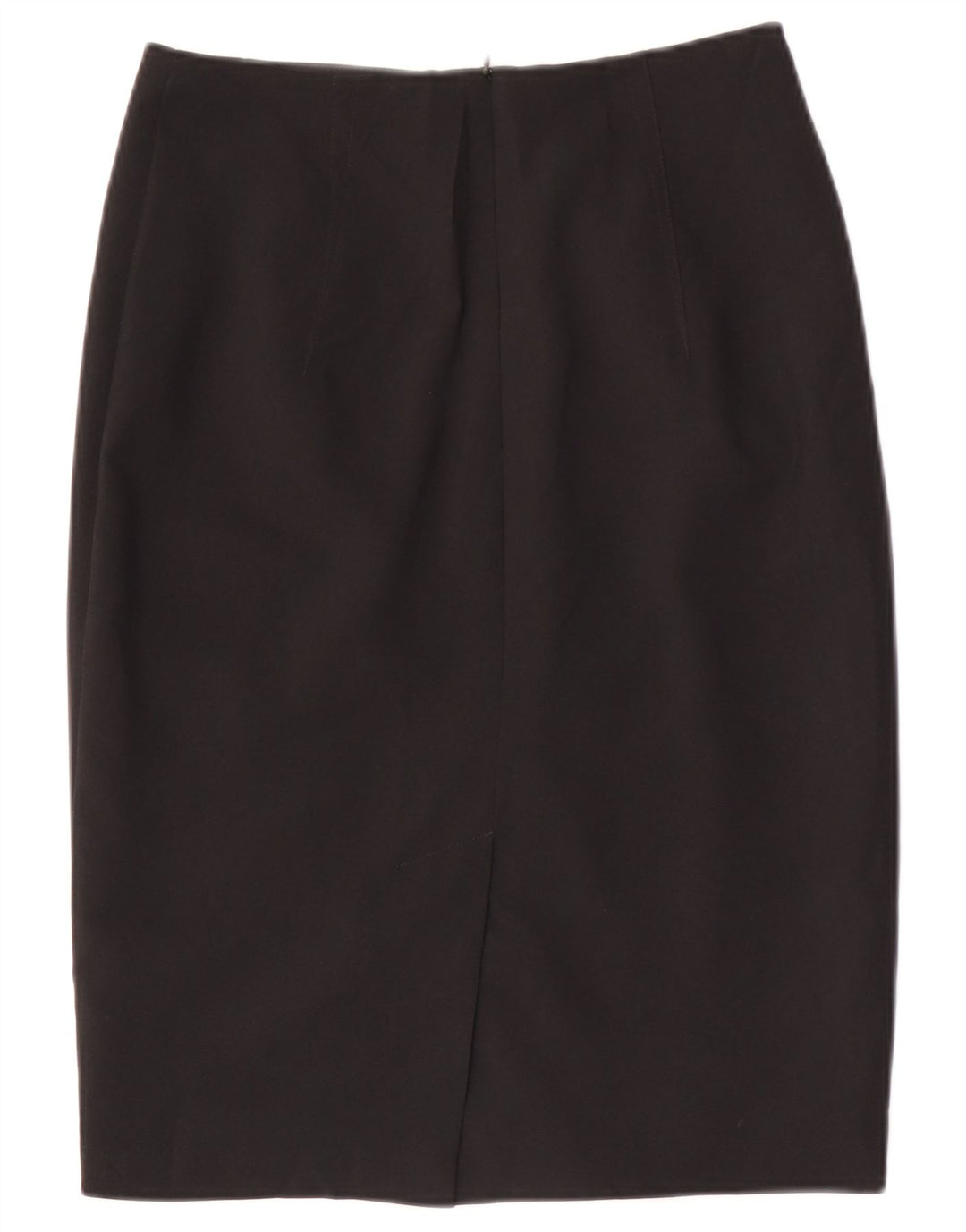 Marks & Spencer Falda lápiz para mujer UK 8 Small W28 Poliéster negro