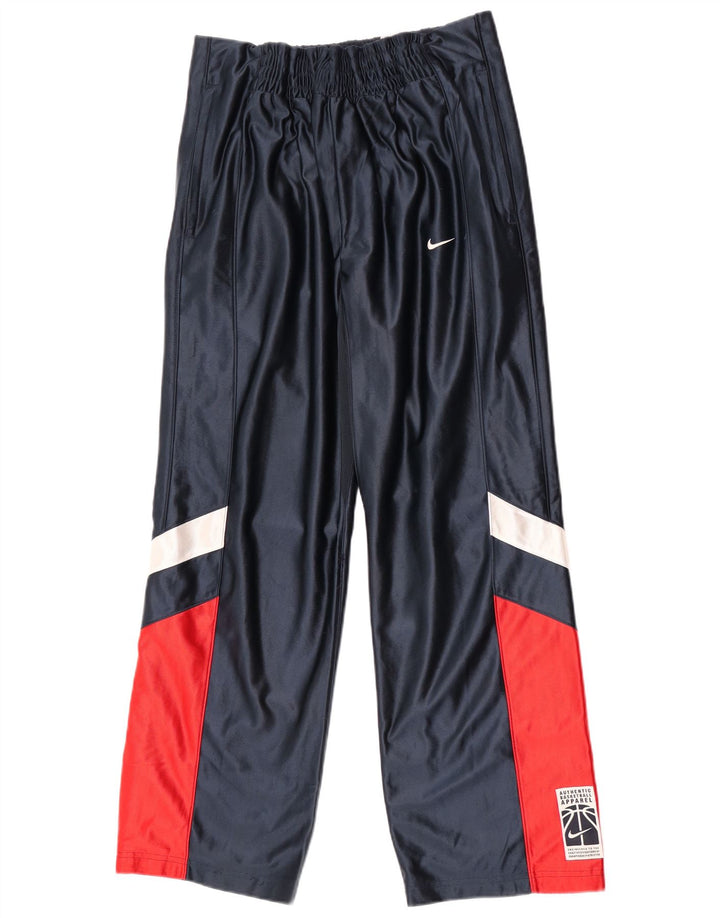 Pantalón De Chándal Nike Hombre Azul Marino Medio Poliéster Color Block