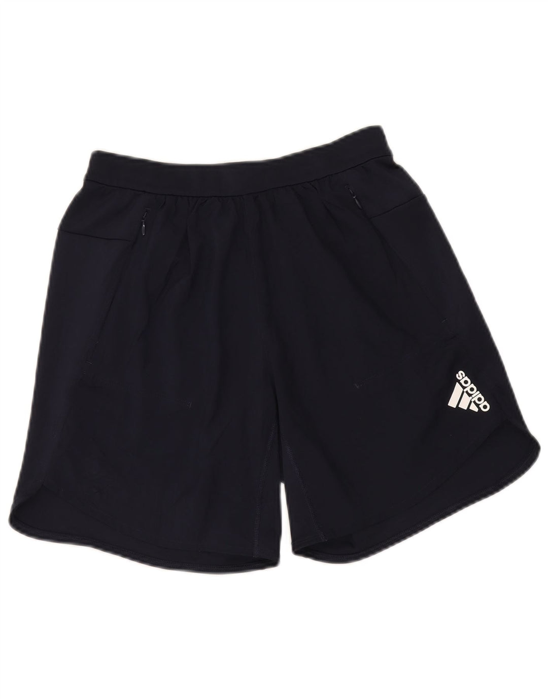Adidas Mens Aeroready Sport Shorts Pequeño Azul Marino Poliéster