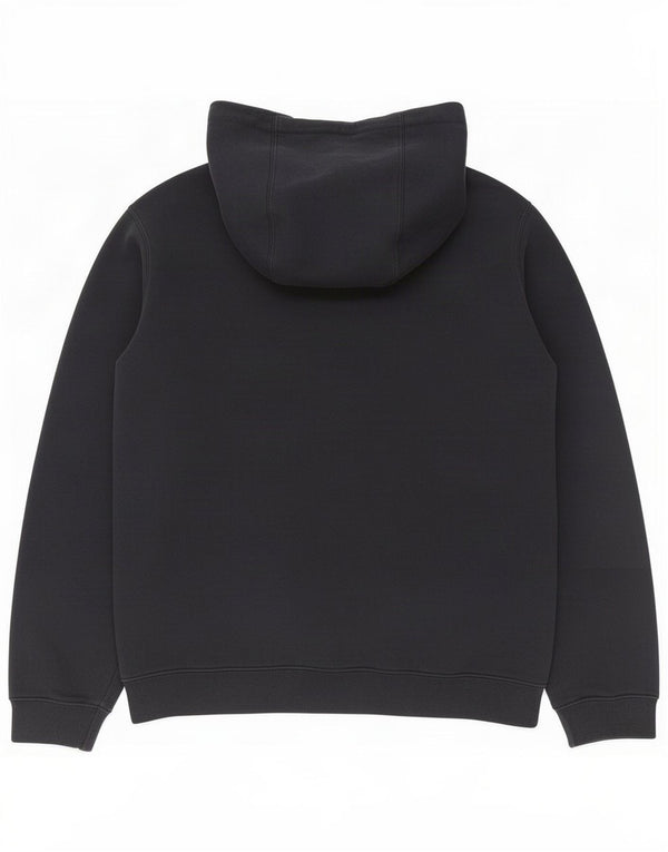 Nike Sudadera con capucha gráfica para hombre, talla pequeña, algodón negro