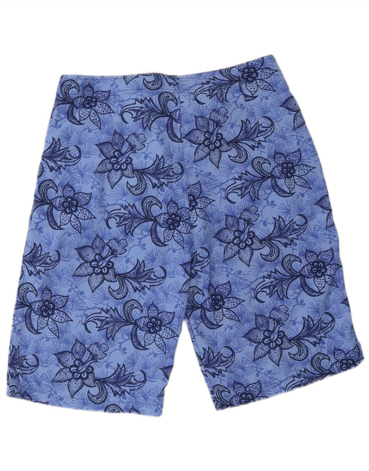 Champion Bañador Corto De Poliamida Floral Azul Grande Para Hombre