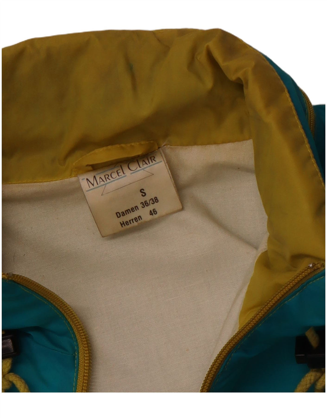 Marcel Clair Chaqueta cortavientos unisex para hombre EU 46 Small Azul Poliamida