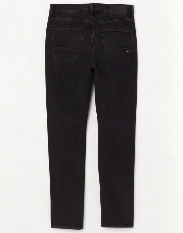 Tommy Hilfiger Vaqueros rectos Denton para hombre W30 L30 Algodón negro