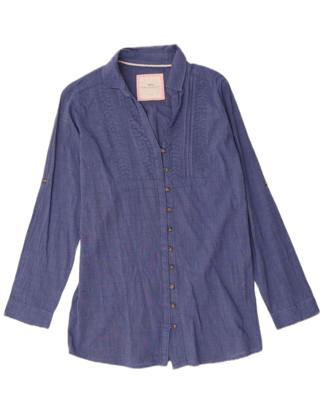 Brugi Camisa de esmoquin para mujer UK 44 Azul medio