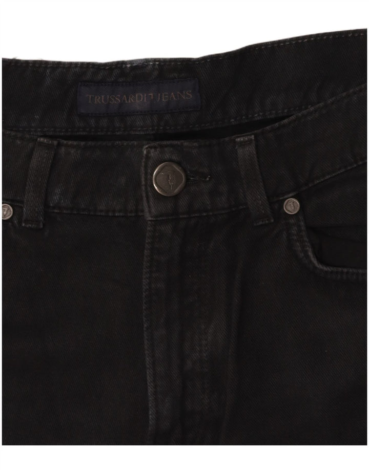 TRUSSARDI Mens Straight Jeans W34 L31  Grey