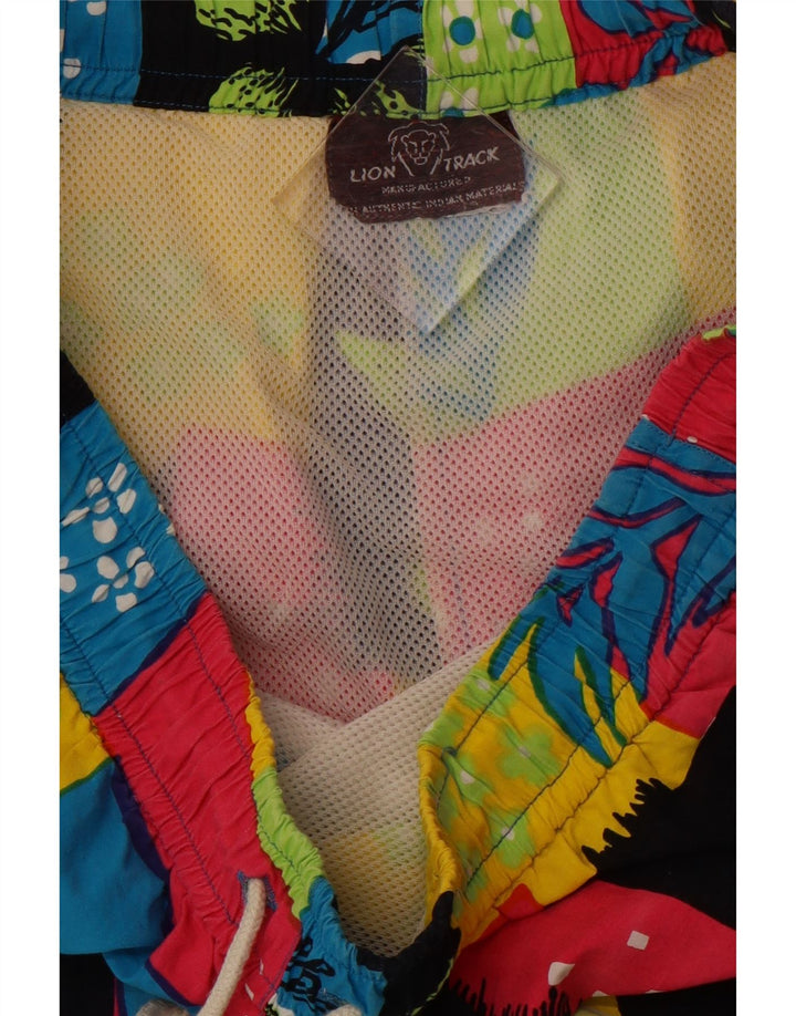 Bañador VINTAGE para hombre mediano multicolor floral