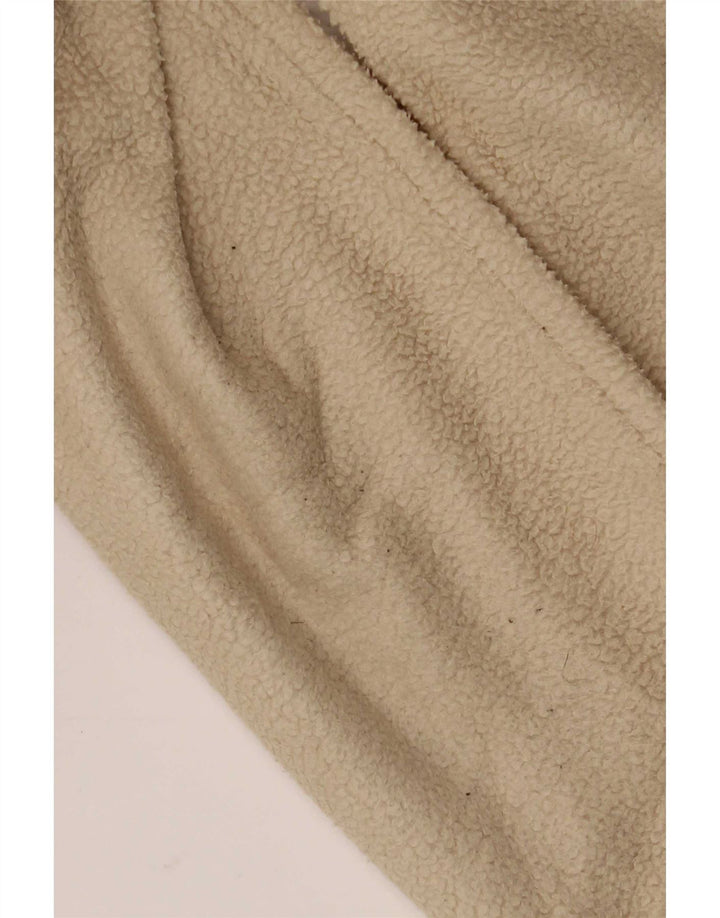 Jack & Jones Hombre Jersey De Forro Polar Con Cremallera Y Cuello Medio Poliéster Beige
