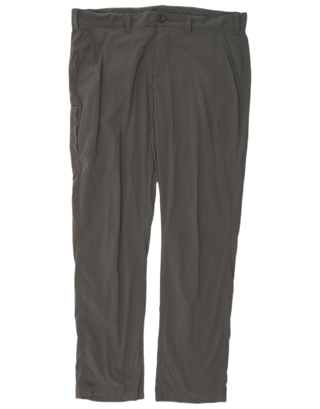 EDDIE BAUER Pantalón cargo ajustado para hombre W38 L32 Nylon gris