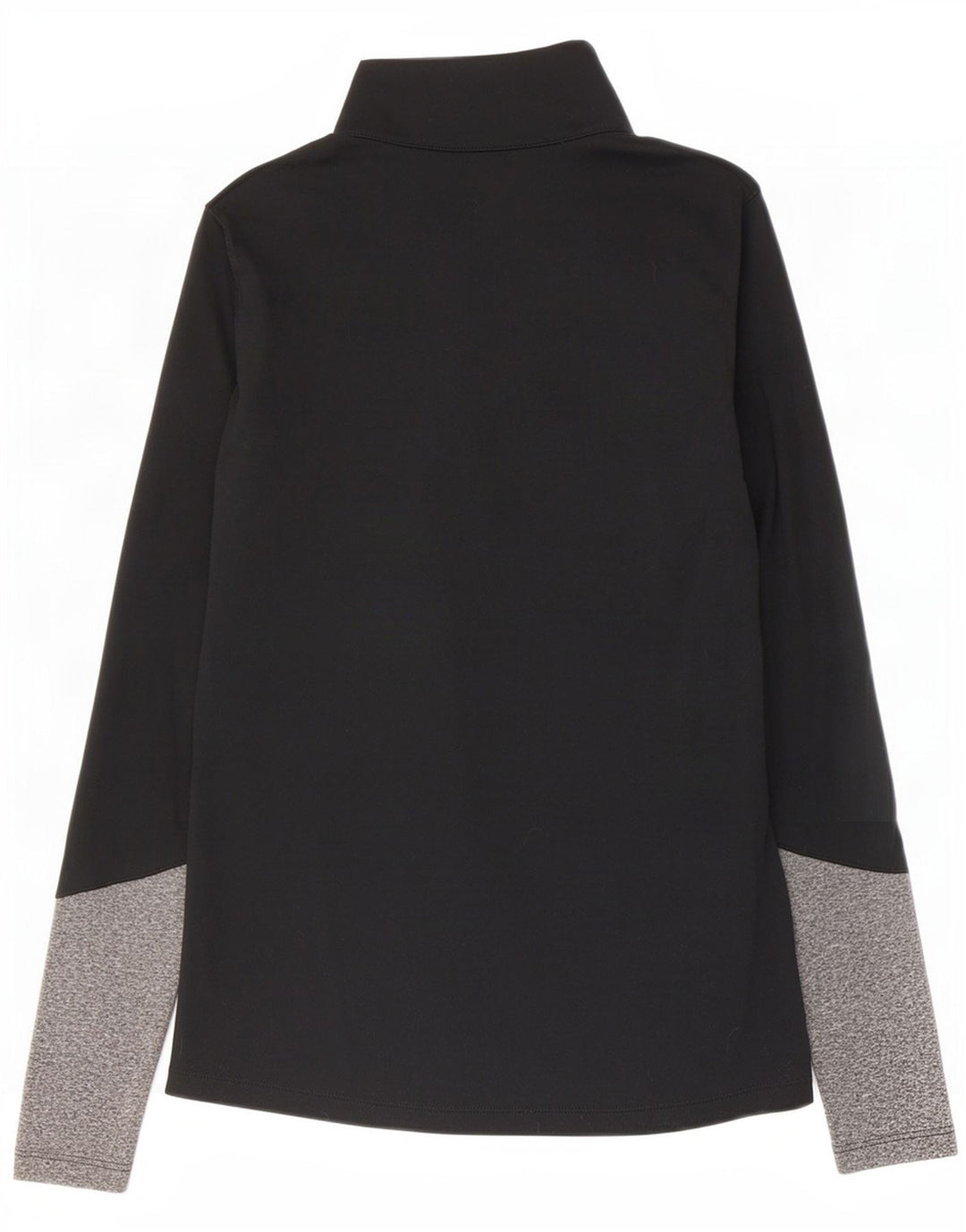 Under Armour Mujer Jersey Chándal Top UK 6 XS Negro Colorblock