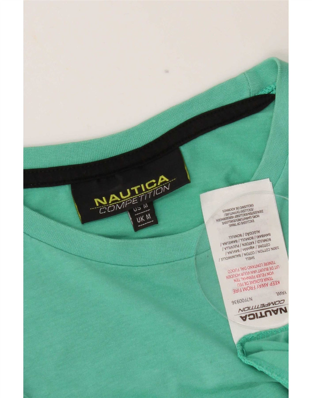 Nautica Camiseta gráfica para hombre Top Algodón verde medio