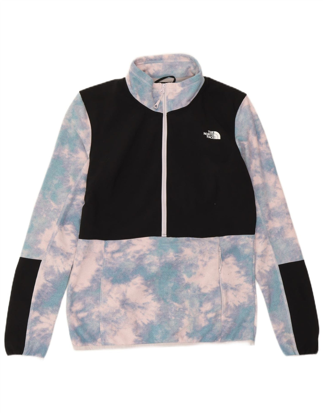 THE NORTH FACE Jersey polar para mujer UK 44 Medium Multicolor Tie Dye