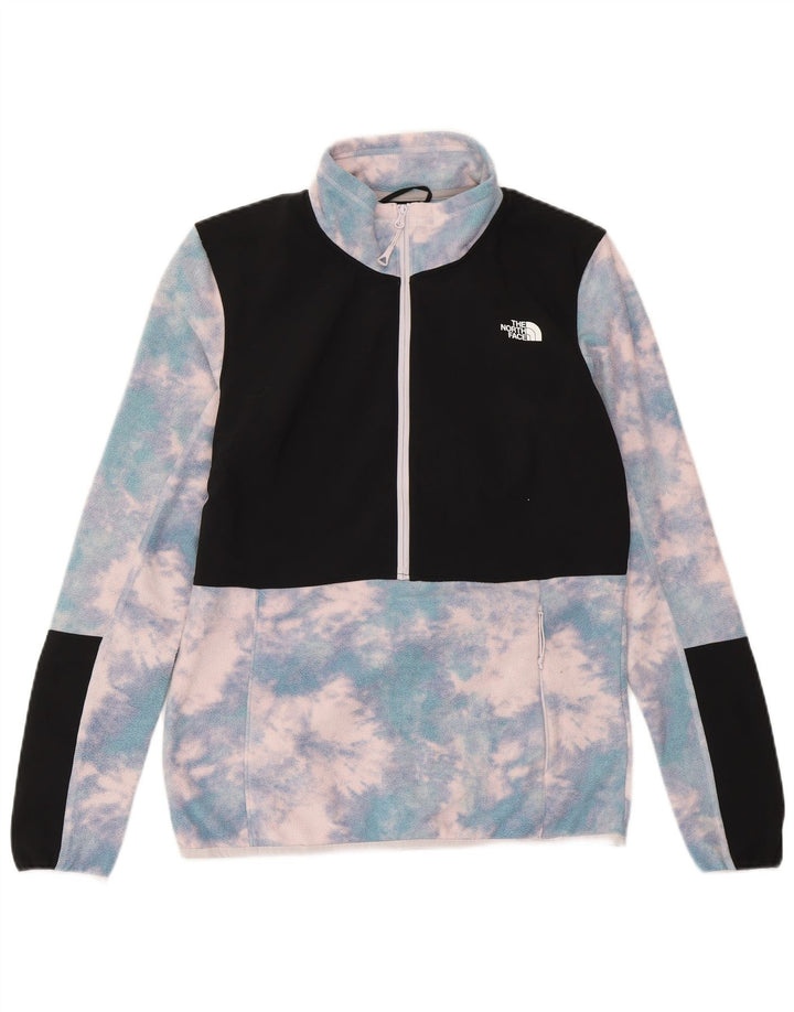 THE NORTH FACE Jersey polar para mujer UK 44 Medium Multicolor Tie Dye