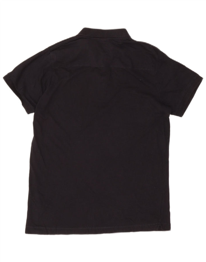 French Connection Polo para hombre de algodón azul marino grande