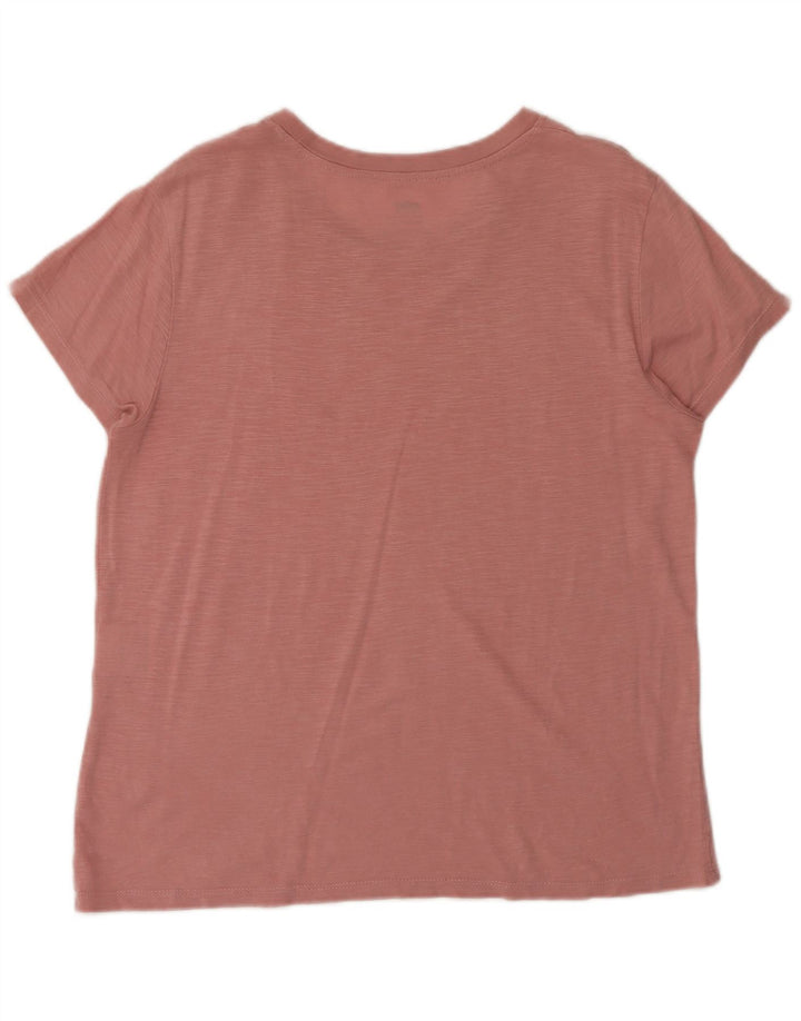Levi's Camiseta para mujer Top UK 44 Medium Pink Moteado