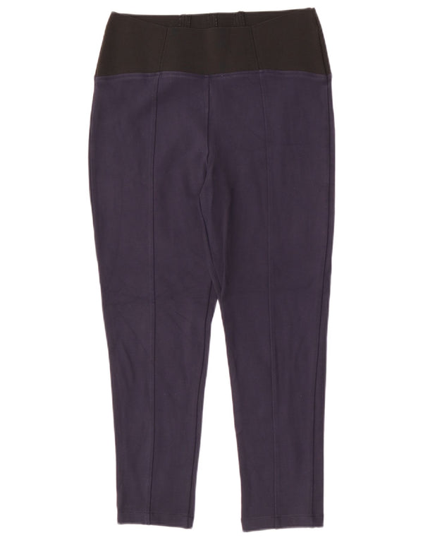 MARKS & SPENCER Pantalones cortos casuales para mujer UK 10 Small W28 L24 Azul marino