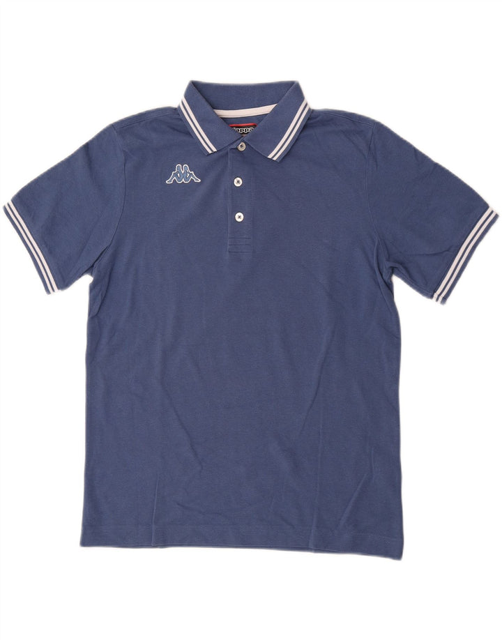 Polo Kappa Hombre Small Azul Algodón