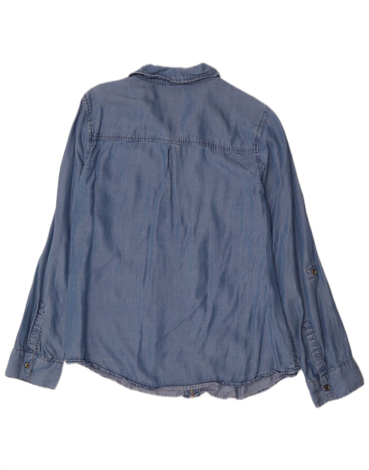 Michael Kors Camisa vaquera para mujer Reino Unido 44 Lyocell azul medio