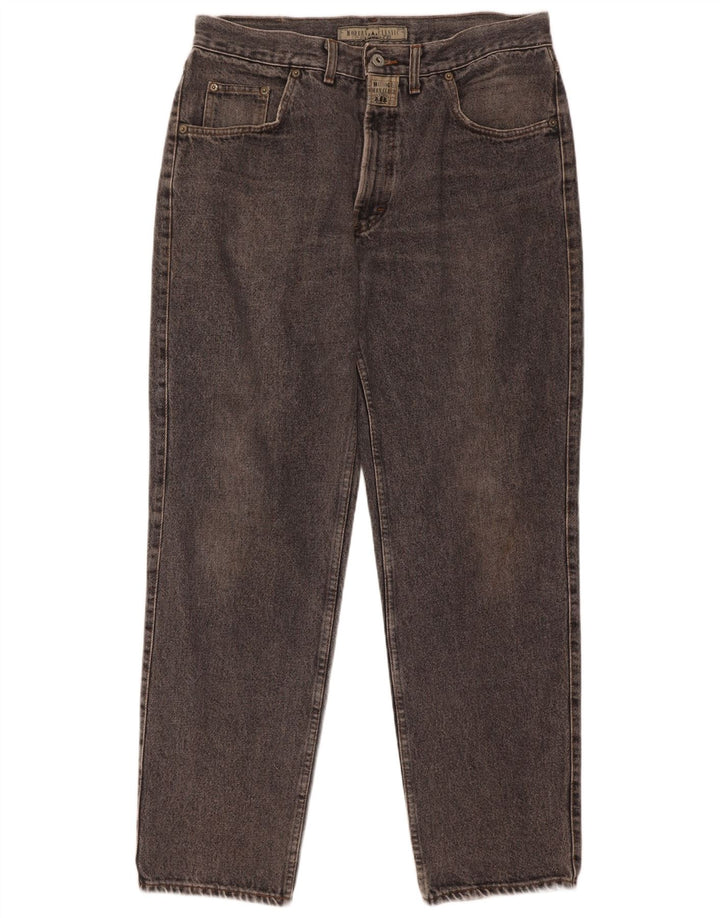Mustang Vaqueros cónicos para hombre W34 L32 Gris